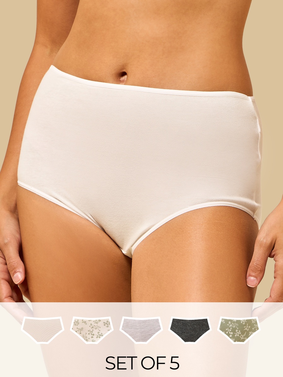Pack of 5 - Assorted Full Briefs