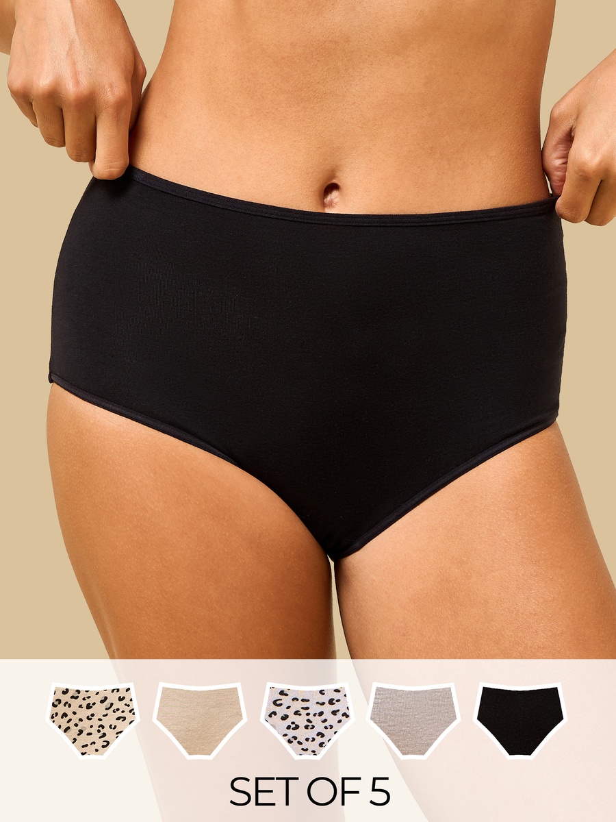 Pack of 5 - Assorted Full Briefs