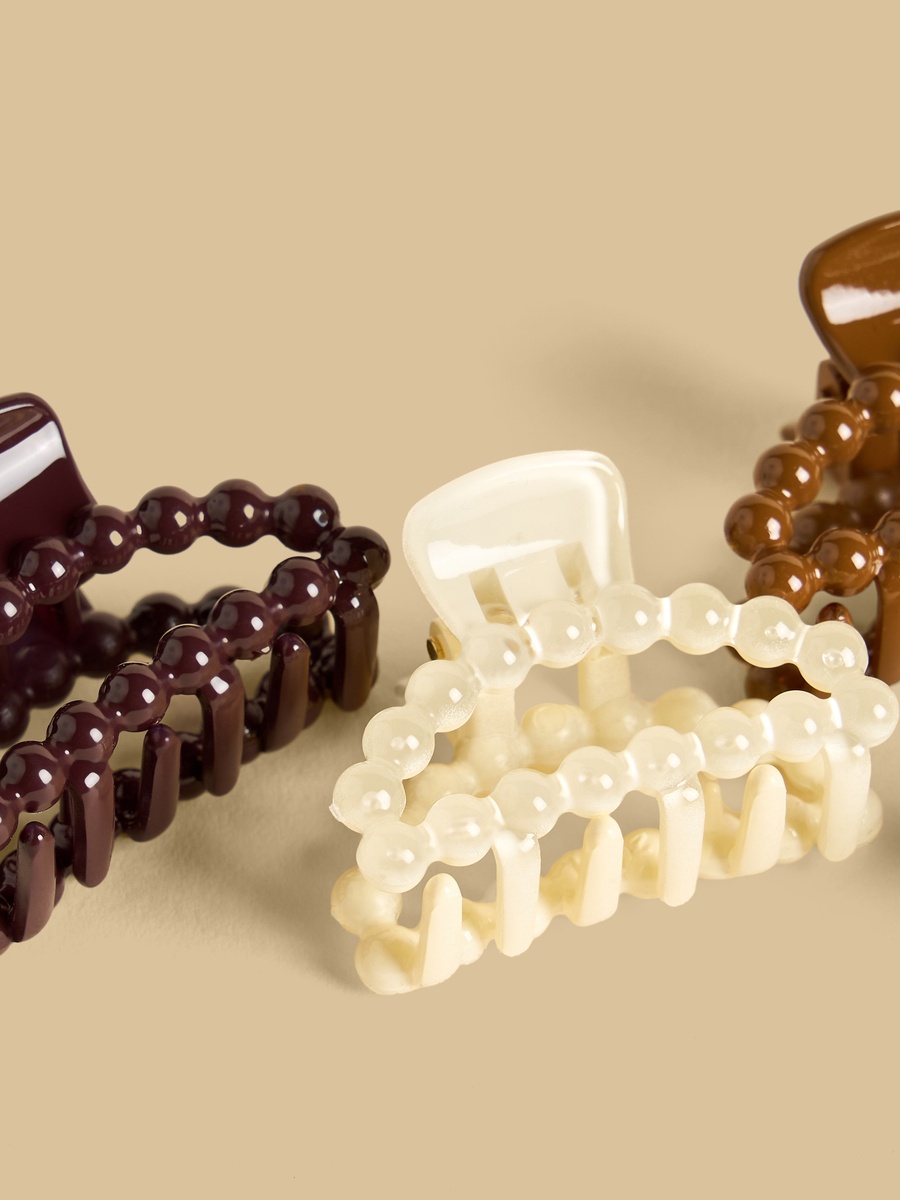 Pack of 4 - Textured Hair Clamp