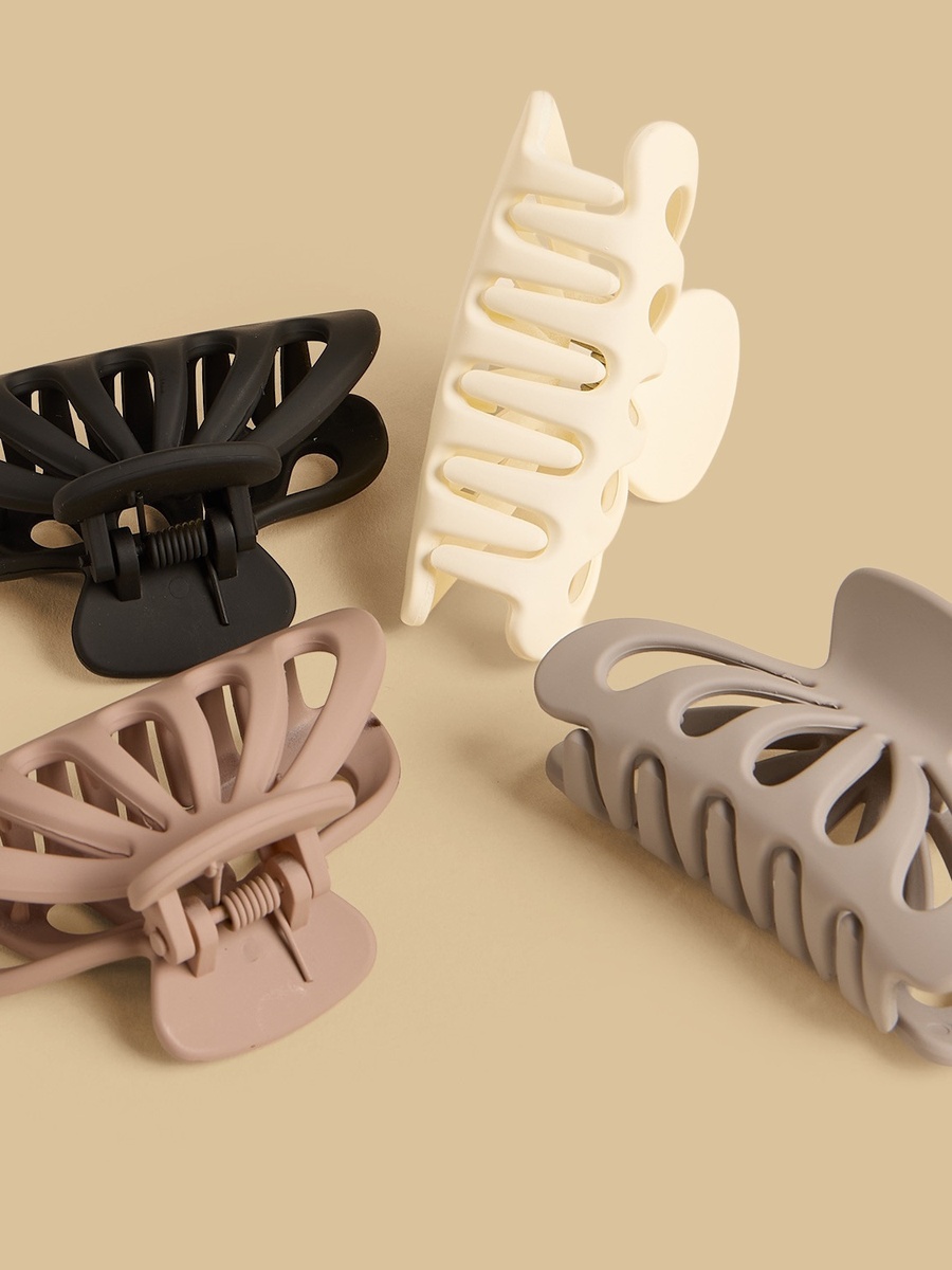Pack of 6 - Matte Hair Clamp