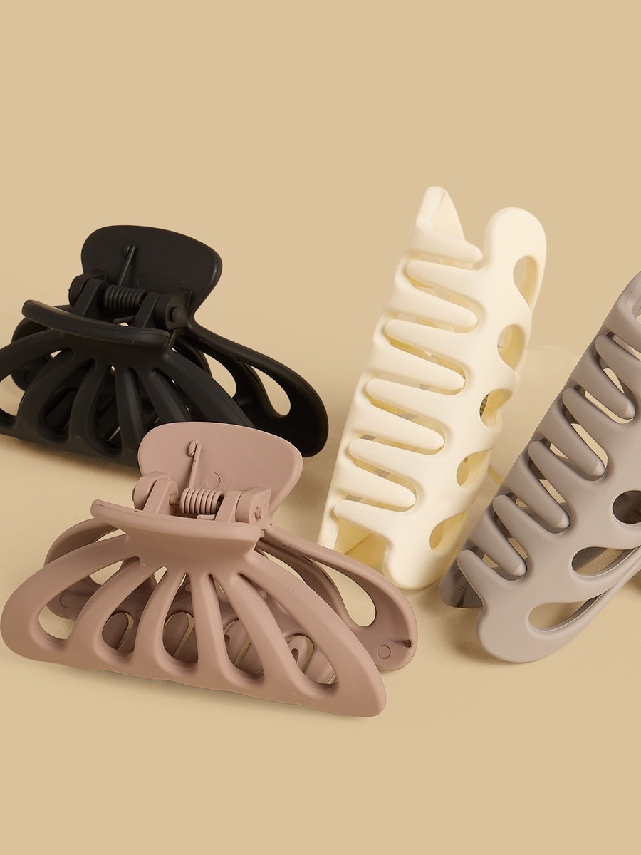 Pack of 6 - Matte Hair Clamp