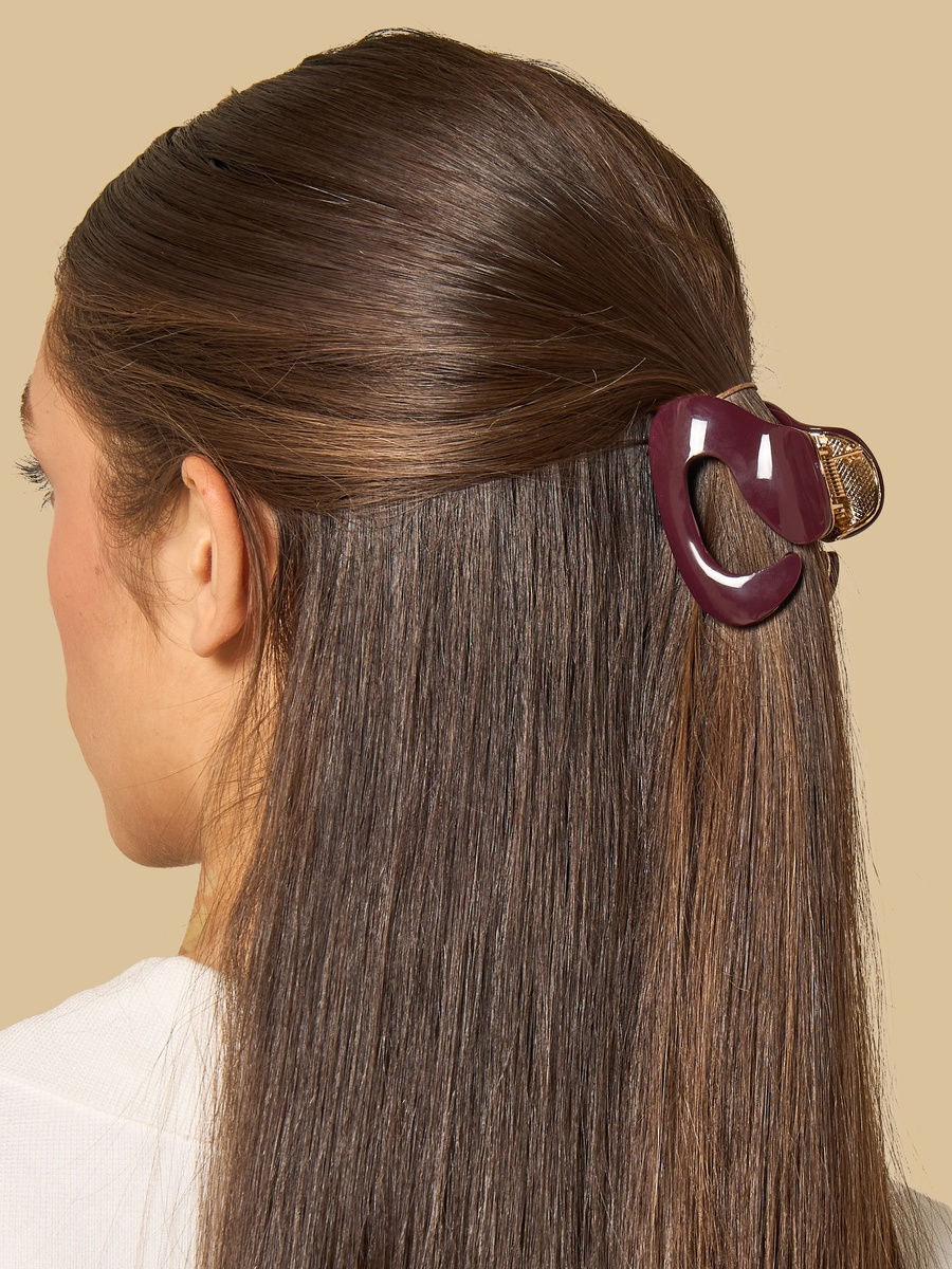 Pack of 2 - Metallic Hair Clamp