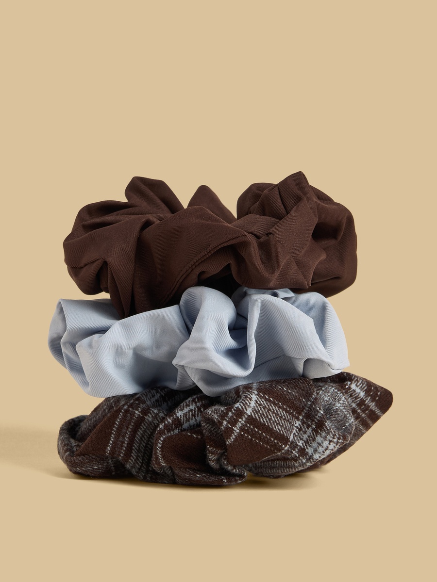 Pack of 3 - Assorted Hair Scrunchie