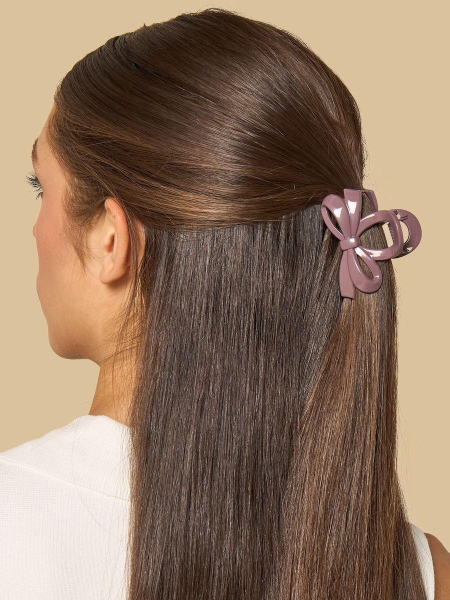 Pack of 4 - Bow Hair Clamp