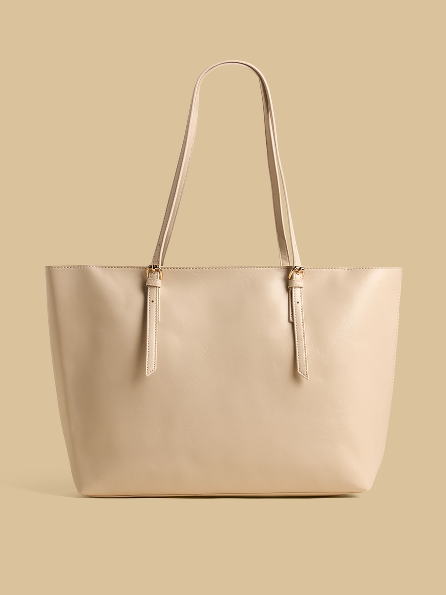 Plain Tote Bag with Double Handle