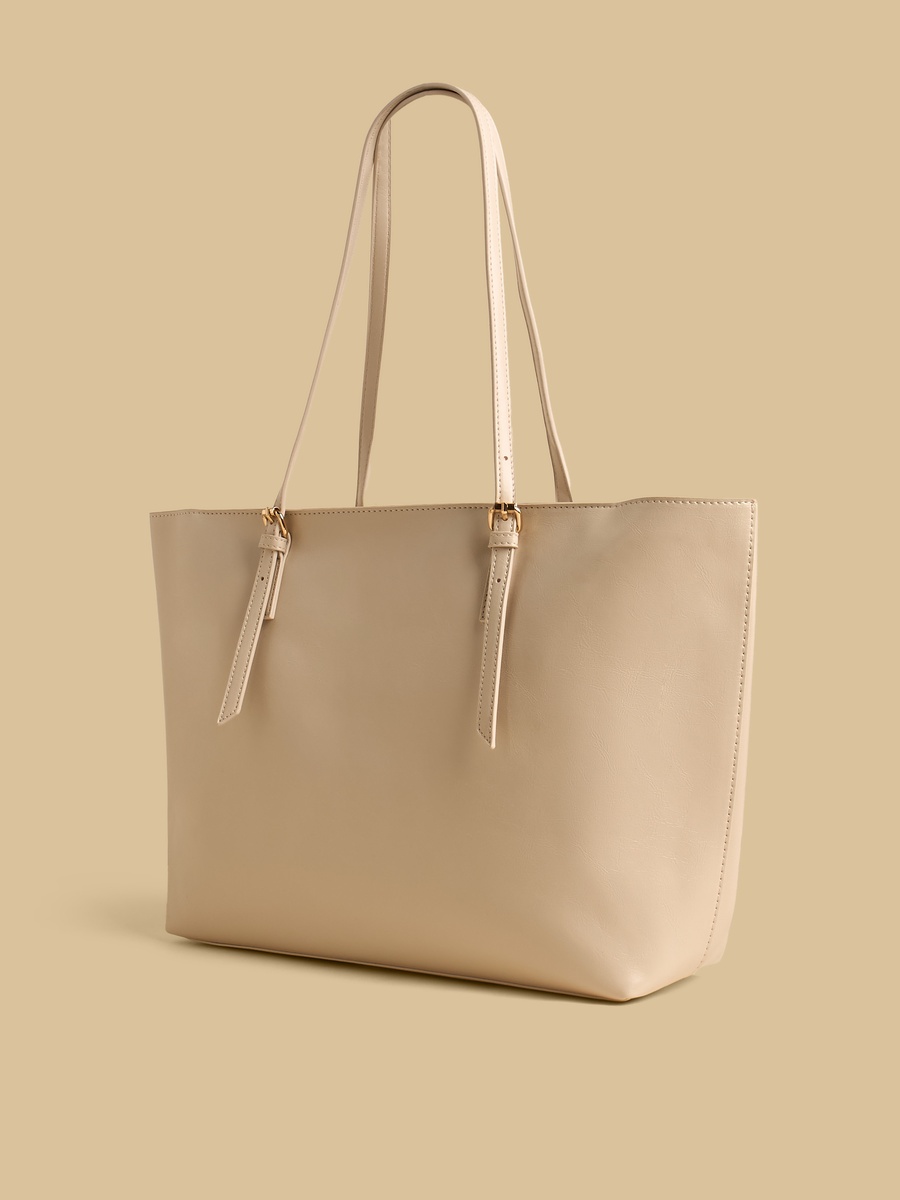 Plain Tote Bag with Double Handle
