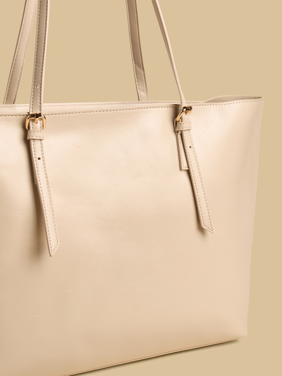 Plain Tote Bag with Double Handle