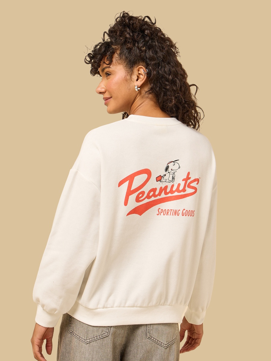 Peanuts Print Sweatshirt