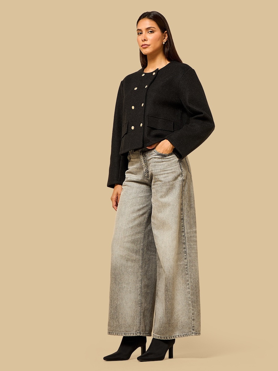 Button Accent Jacket