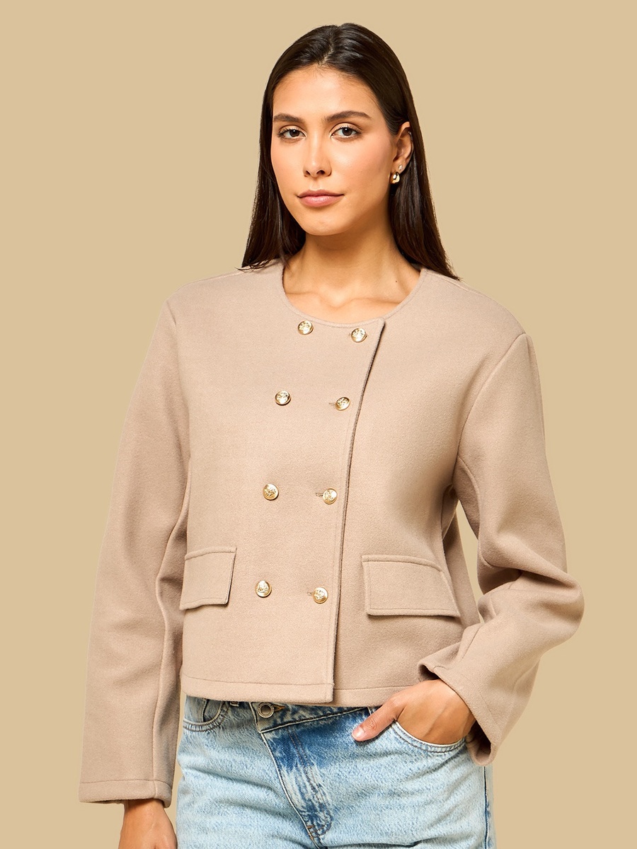 Button Accent Jacket