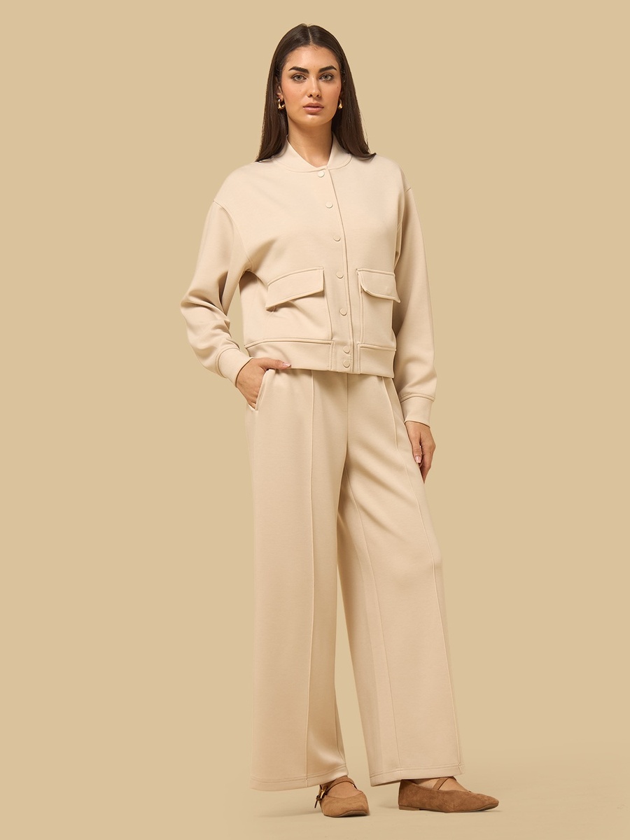 Modal Bomber Jacket with Pockets