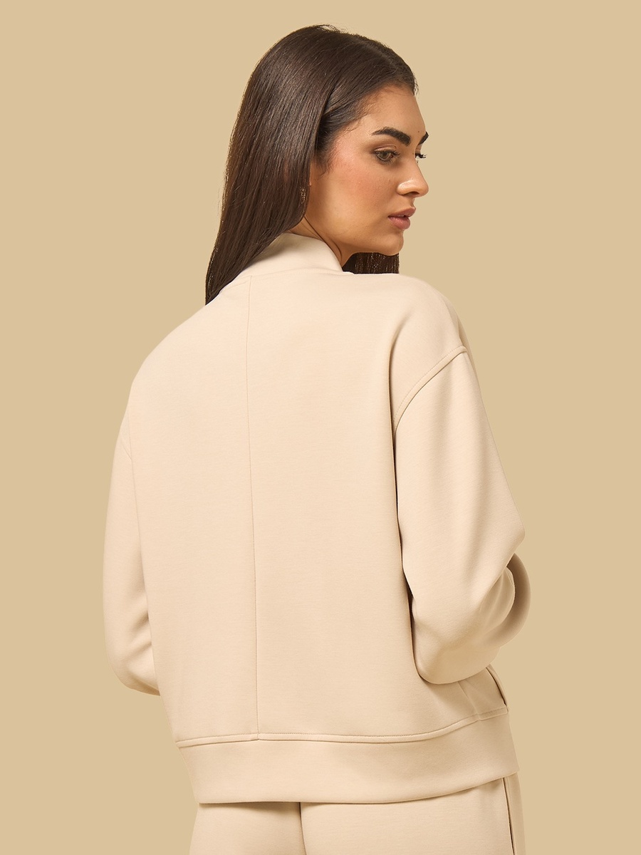 Modal Bomber Jacket with Pockets