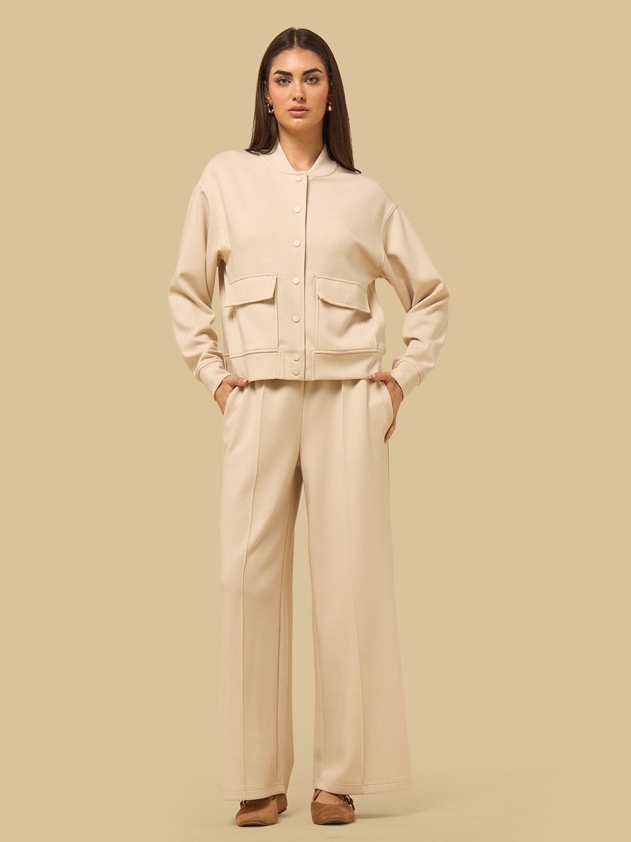 Modal Bomber Jacket with Pockets