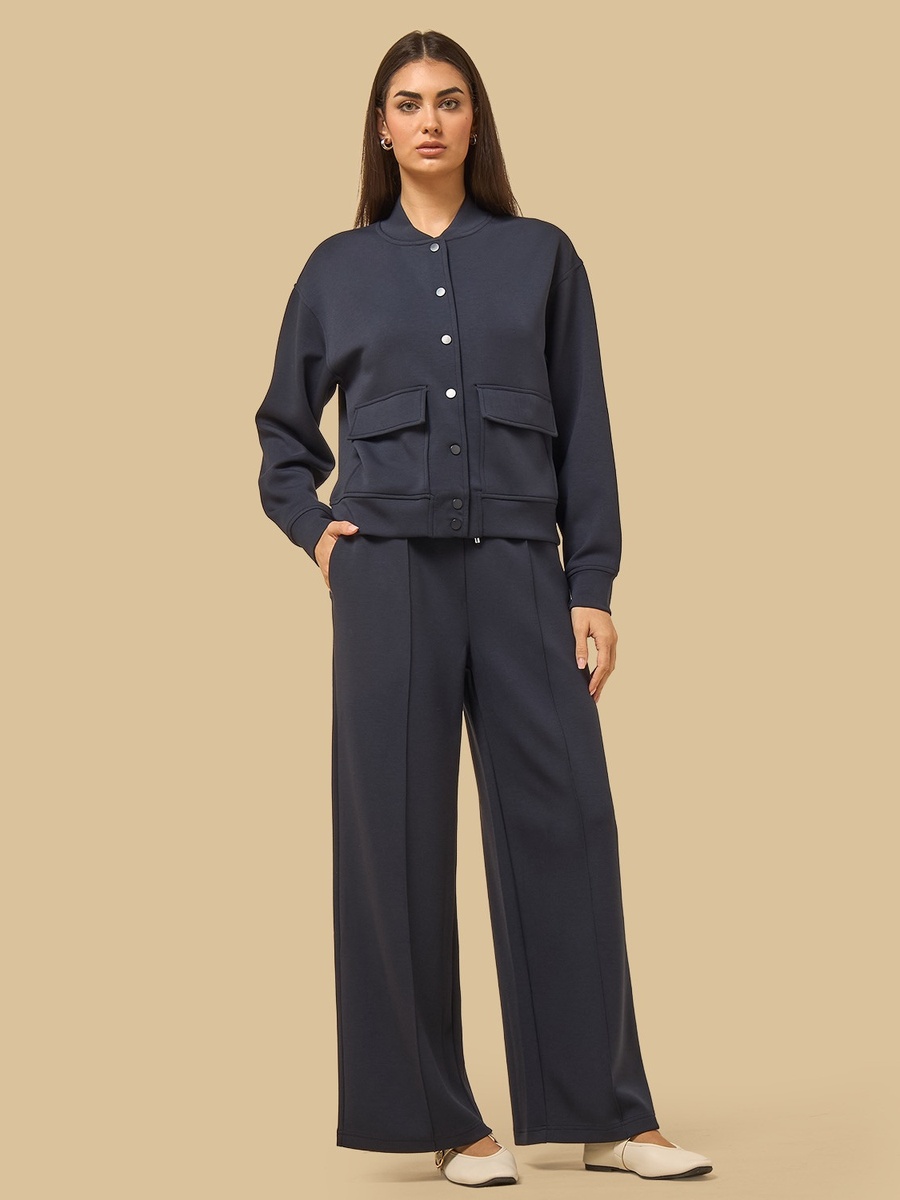 Modal Bomber Jacket with Pockets