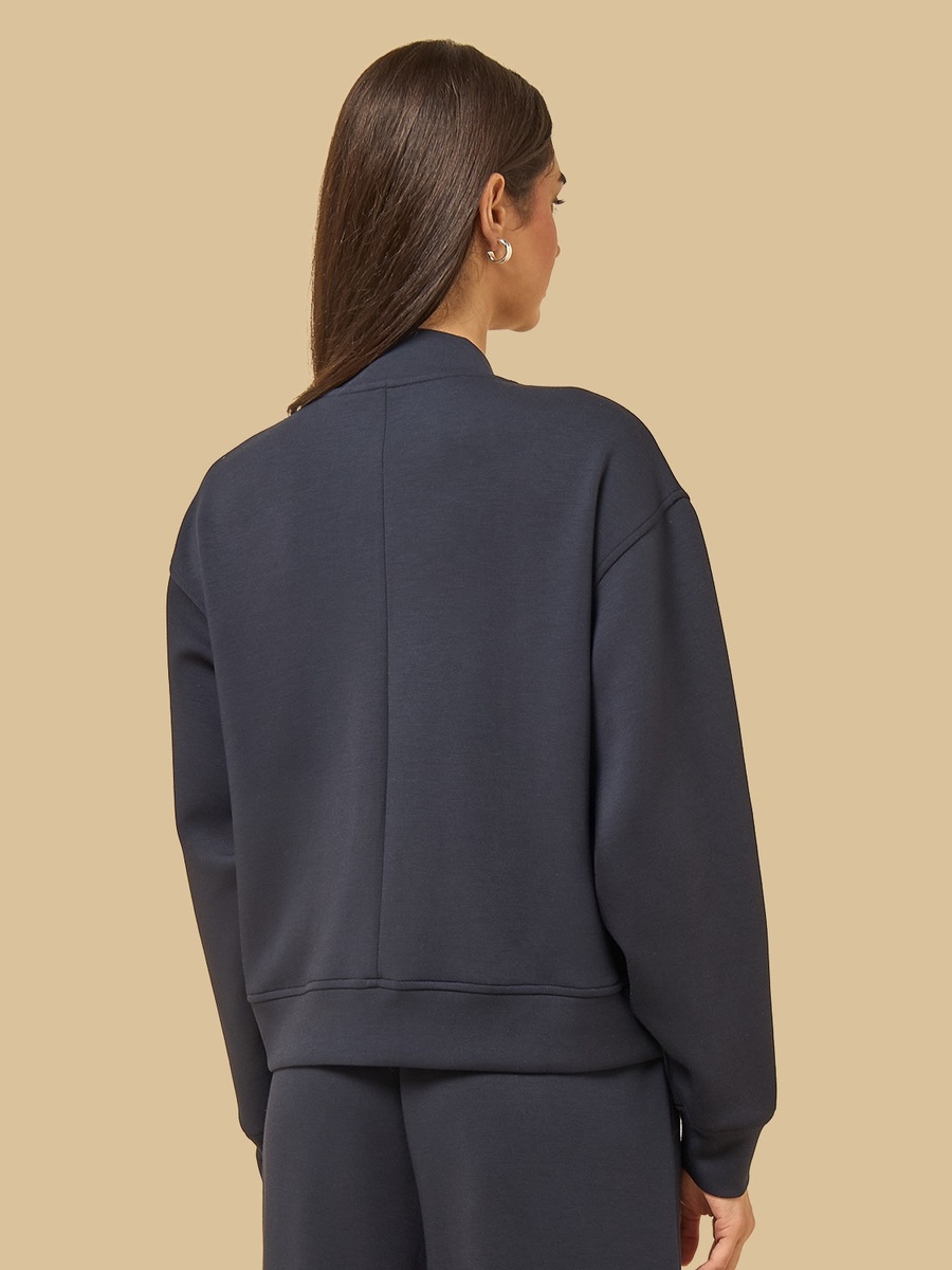 Modal Bomber Jacket with Pockets