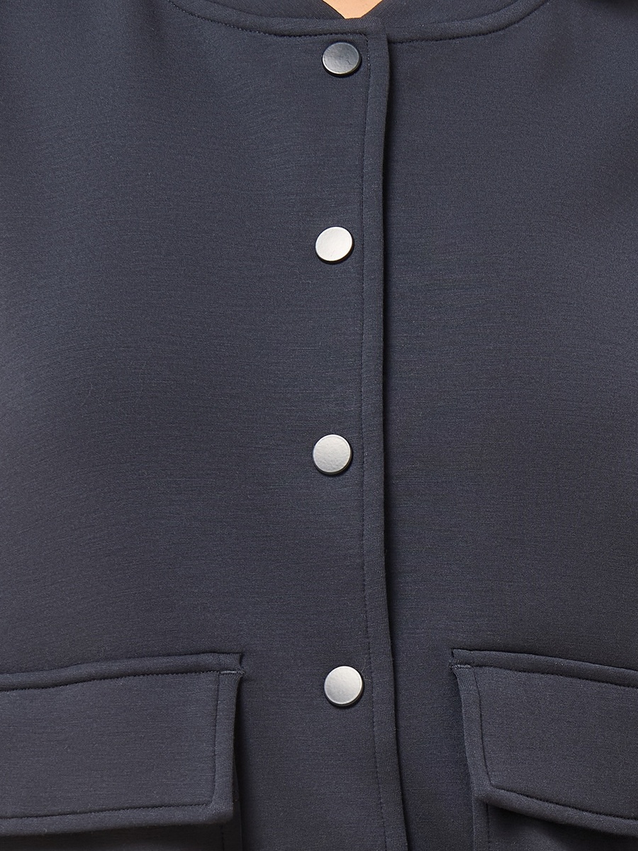 Modal Bomber Jacket with Pockets