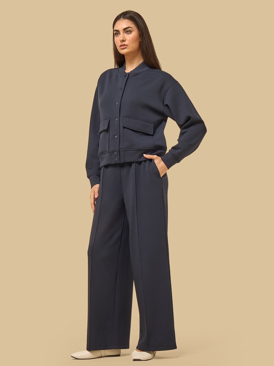 Modal Bomber Jacket with Pockets
