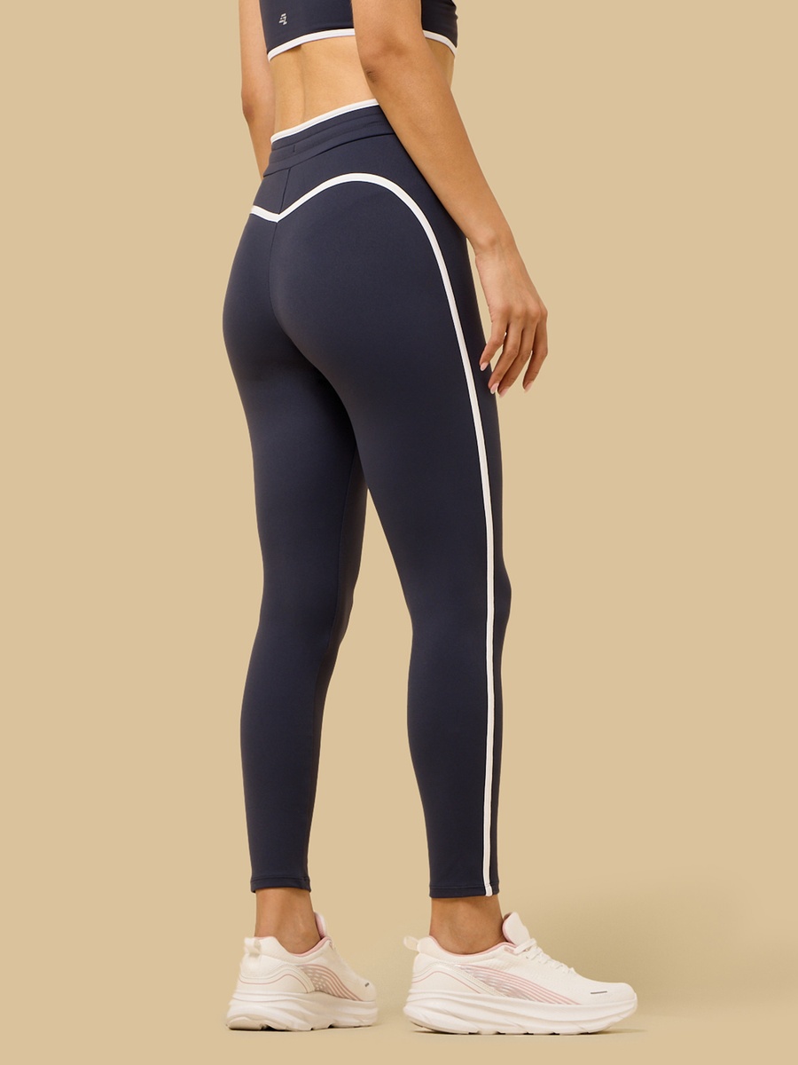 Comfort Fit Leggings with Tape Detail