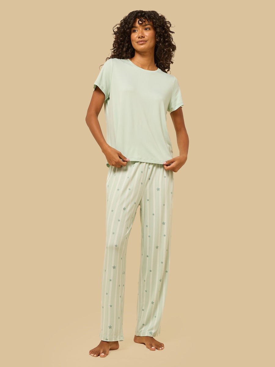Star Print Pyjama Set