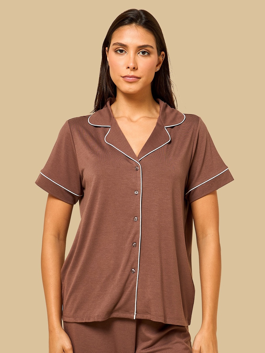 Piping Accent Pyjama Set