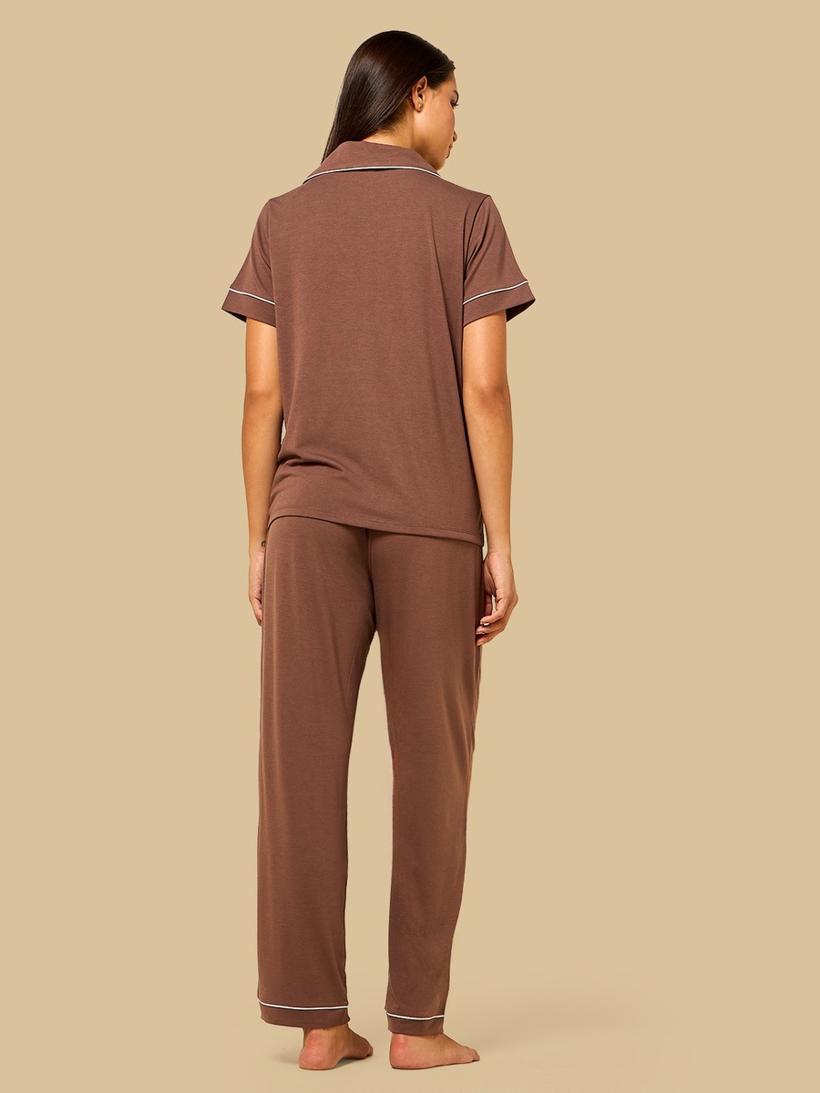 Piping Accent Pyjama Set