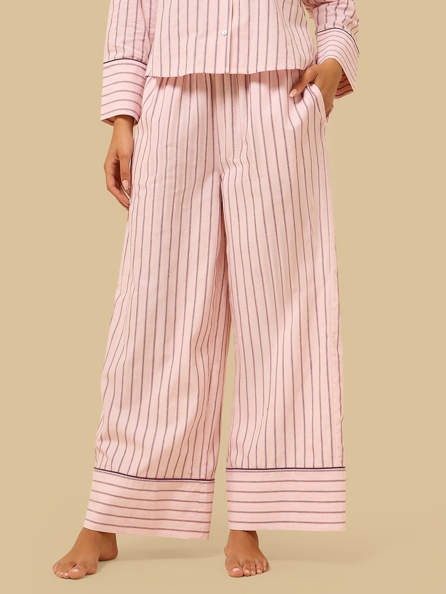 Striped Cotton Pyjama Set