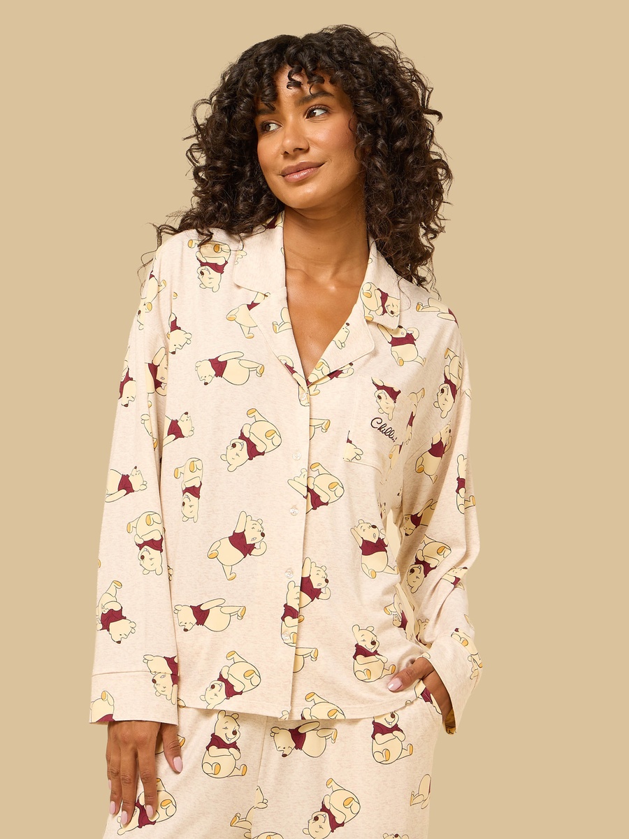 Winnie the Pooh Print Pyjama Set