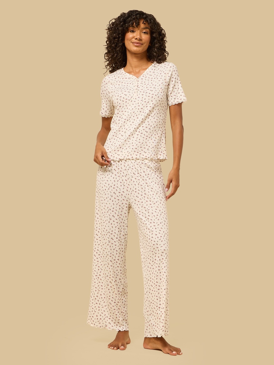 Floral Print Pyjama Set