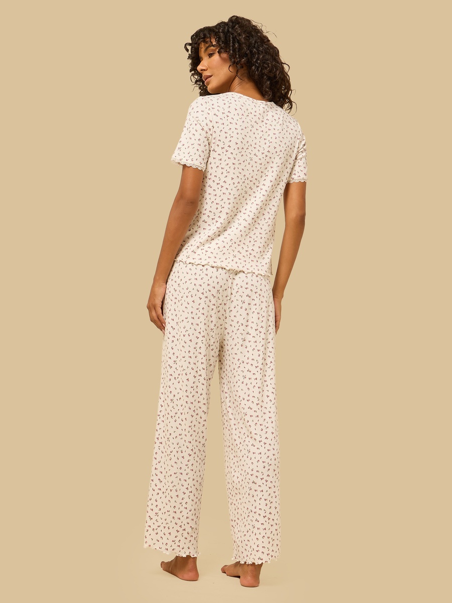 Floral Print Pyjama Set