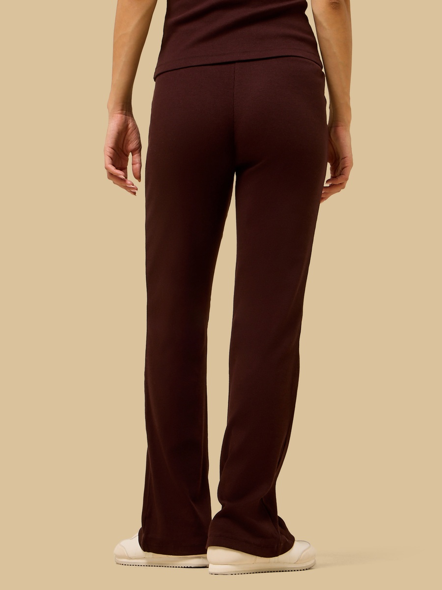 Ribbed Flared Pants