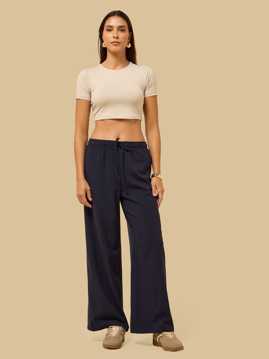 Wide Leg Track Pants