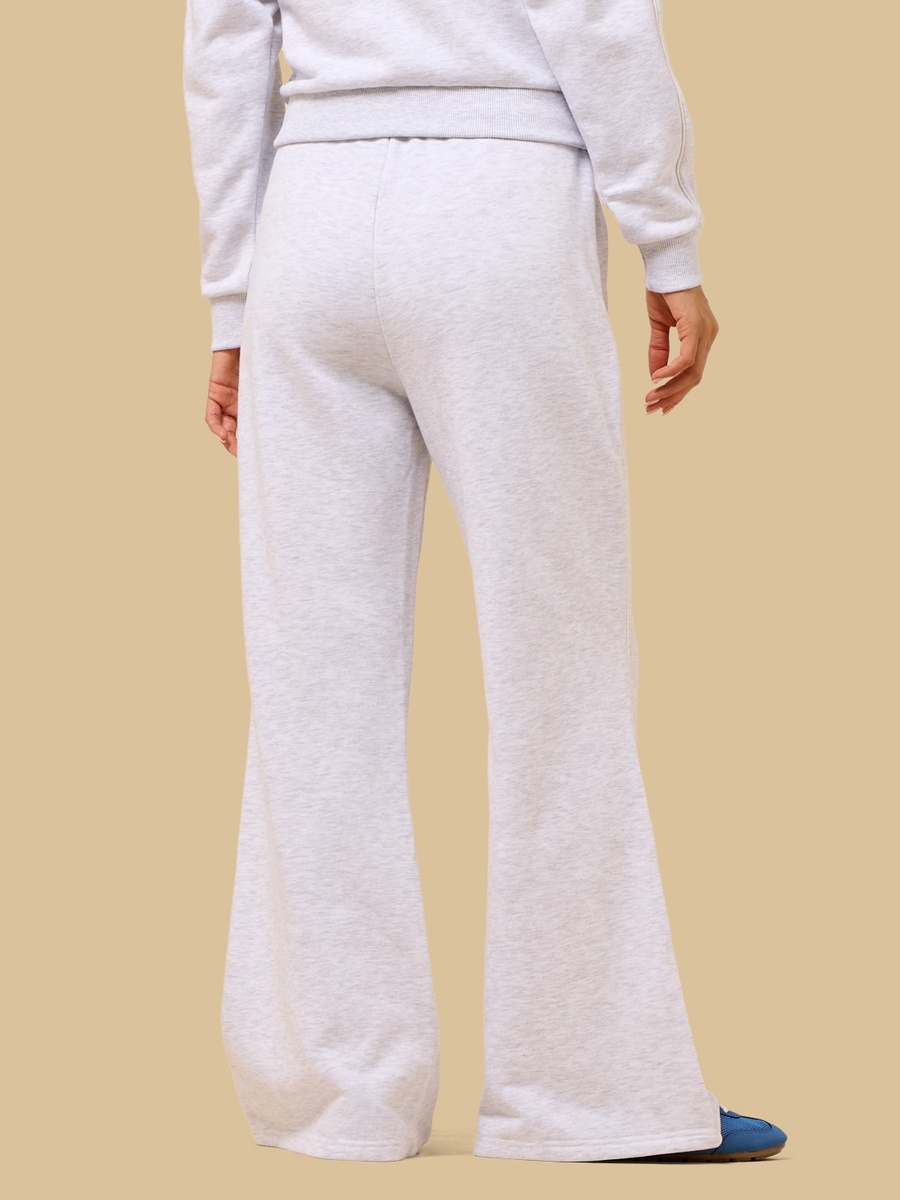 Solid Flared Track Pants