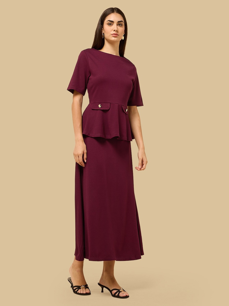 A-Line Midi Skirt