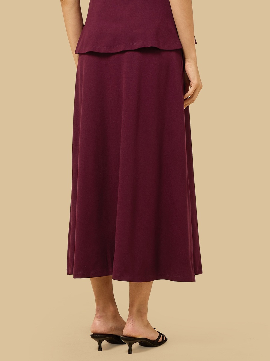 A-Line Midi Skirt