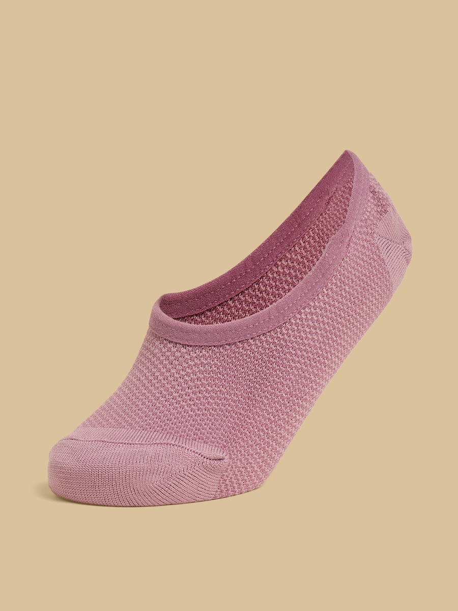 Pack of 5 - Textured No Show Socks
