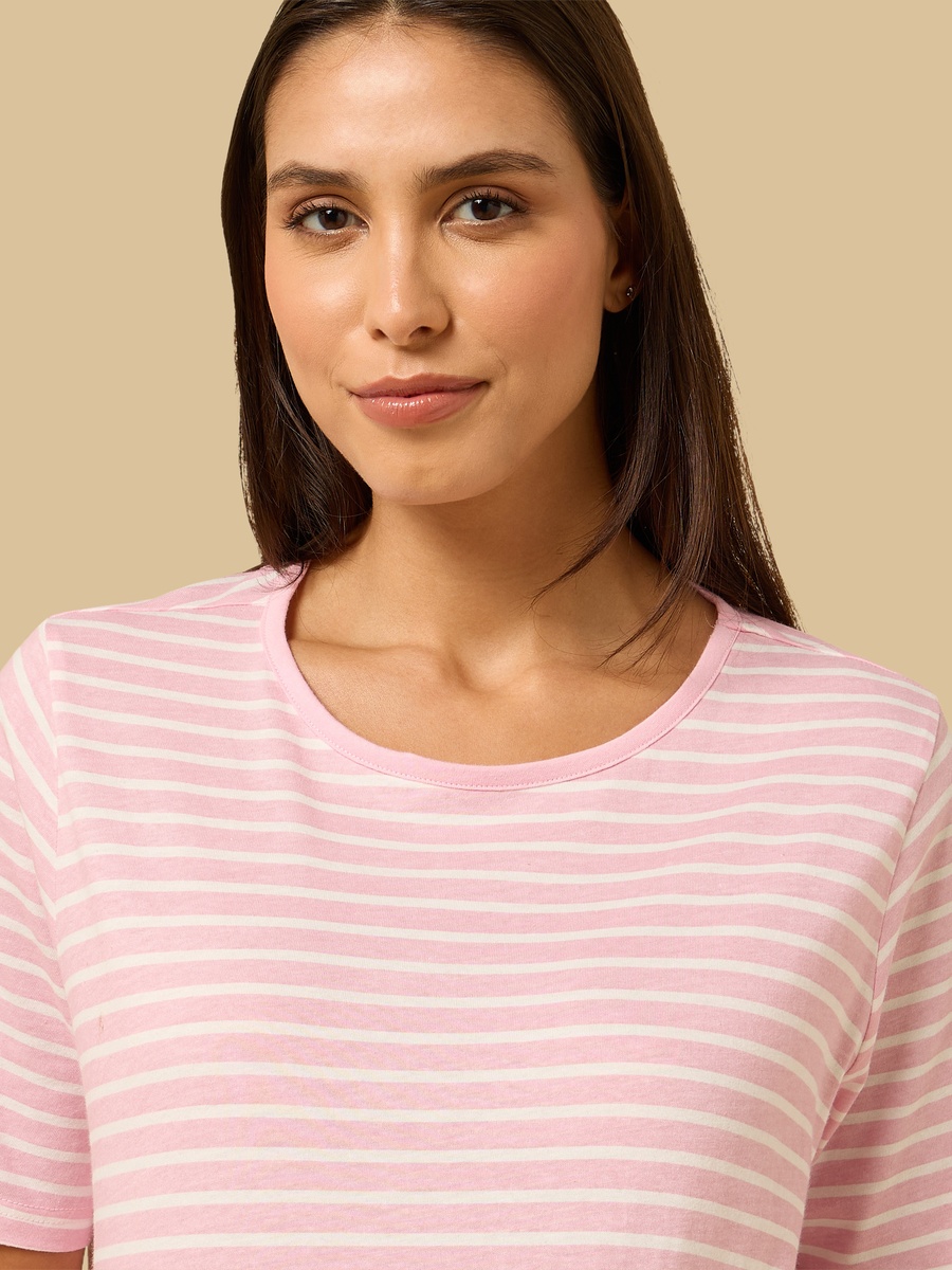 Striped Maternity T-Shirt