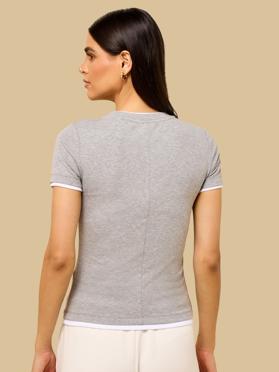 Mock Layered T-Shirt
