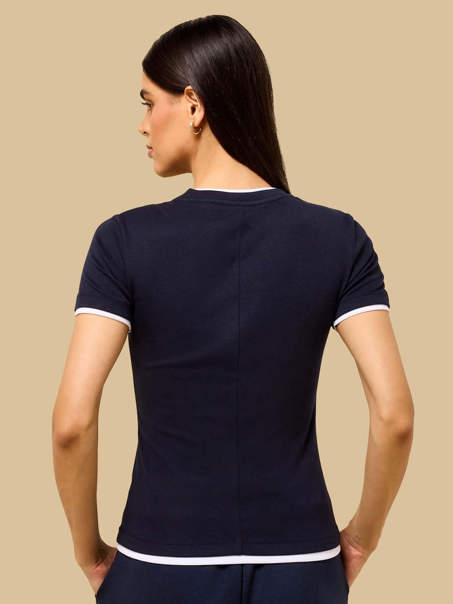 Mock Layered T-Shirt