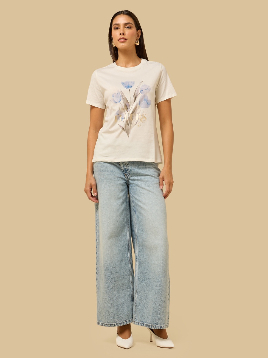 Tulip Watercolour Print T-Shirt