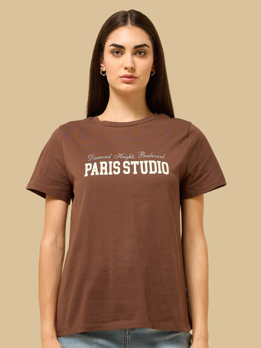 Slogan Print T-Shirt