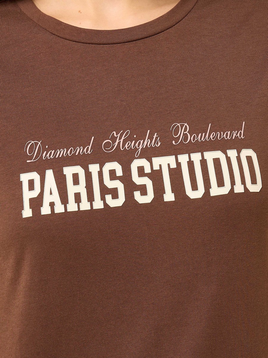 Slogan Print T-Shirt