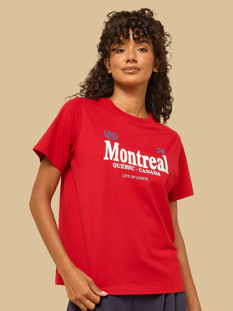 Montreal Print T-Shirt