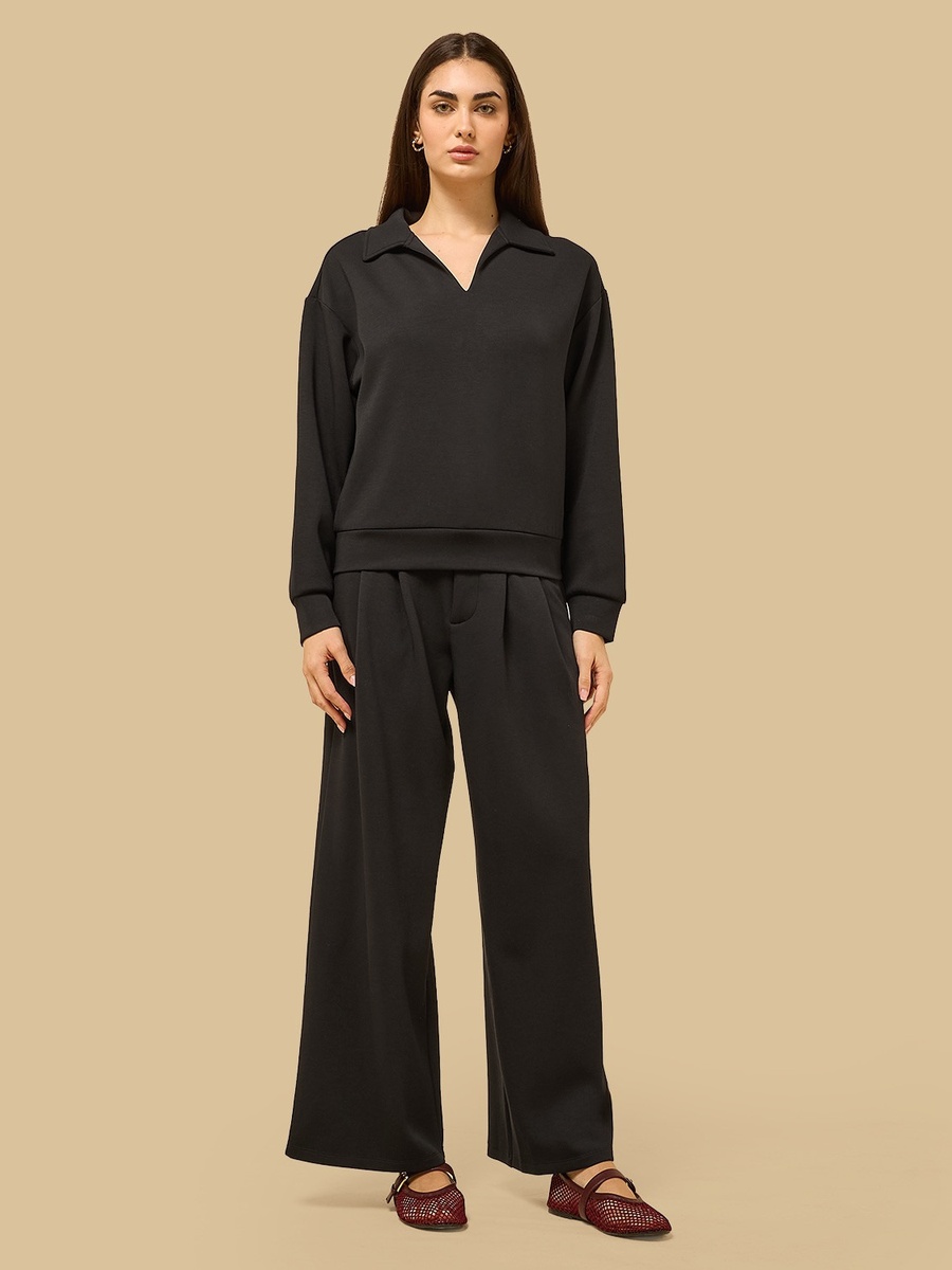 Collared Modal Top