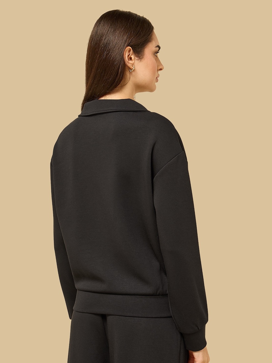 Collared Modal Top