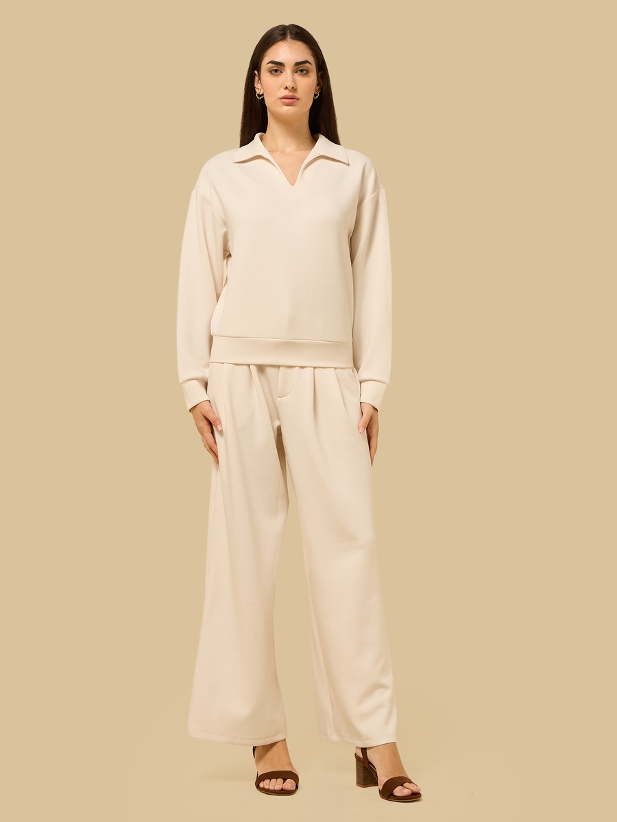 Collared Modal Top