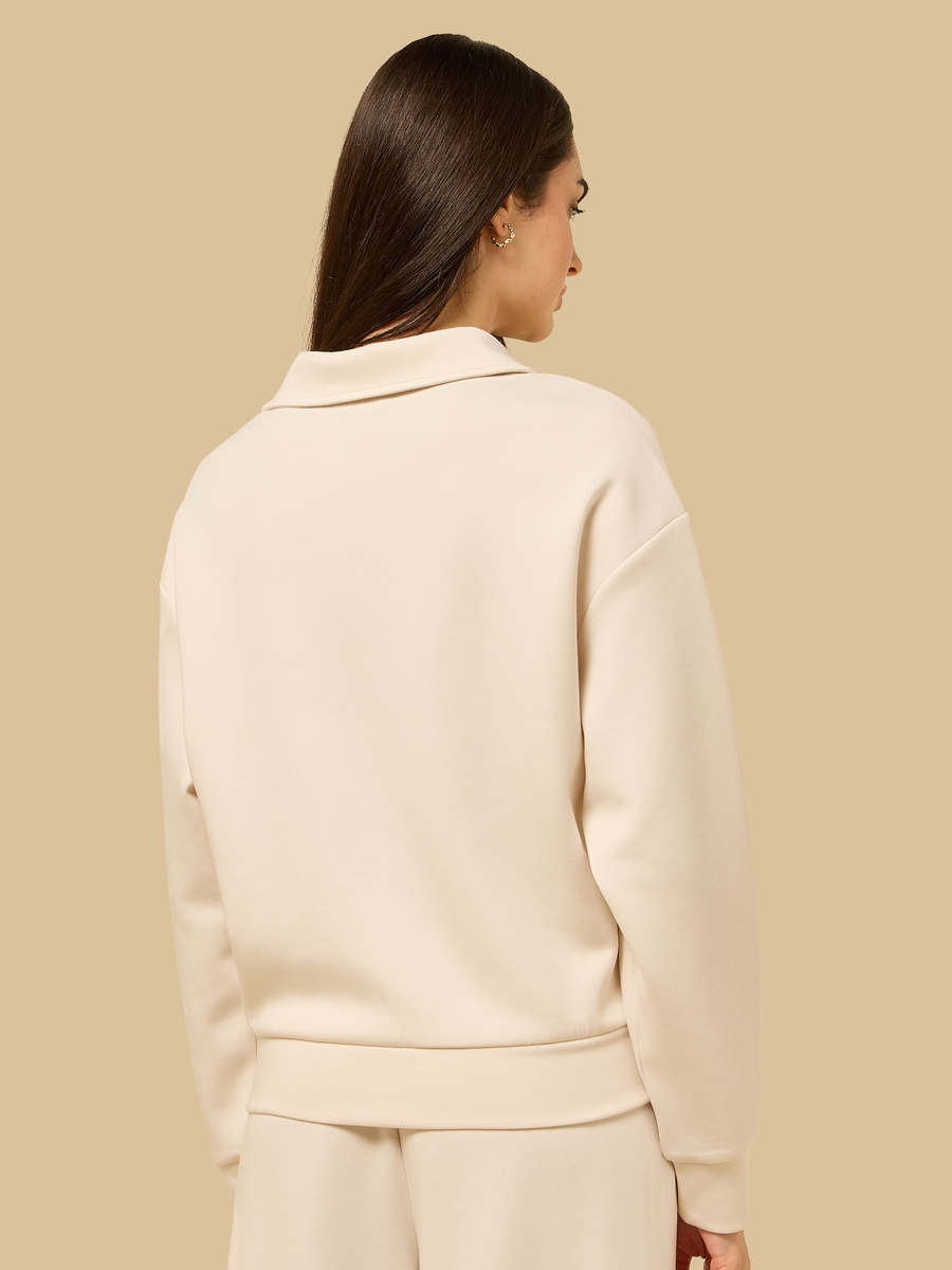 Collared Modal Top