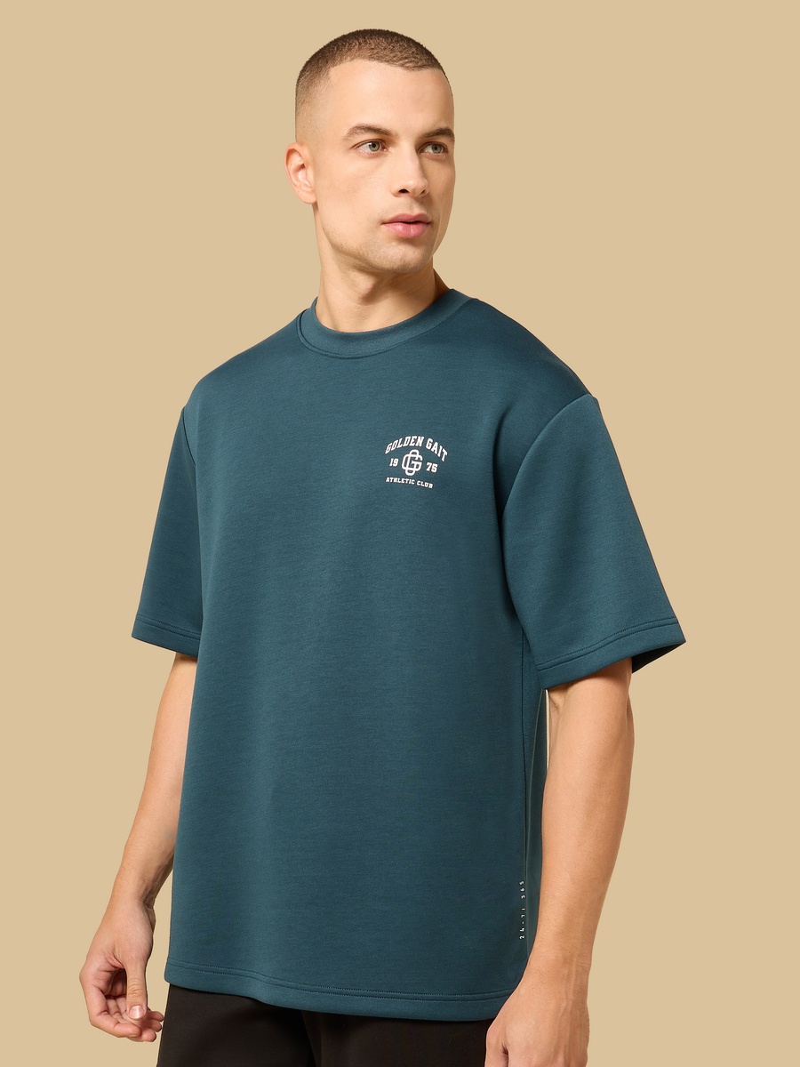 Typographic Print T-Shirt