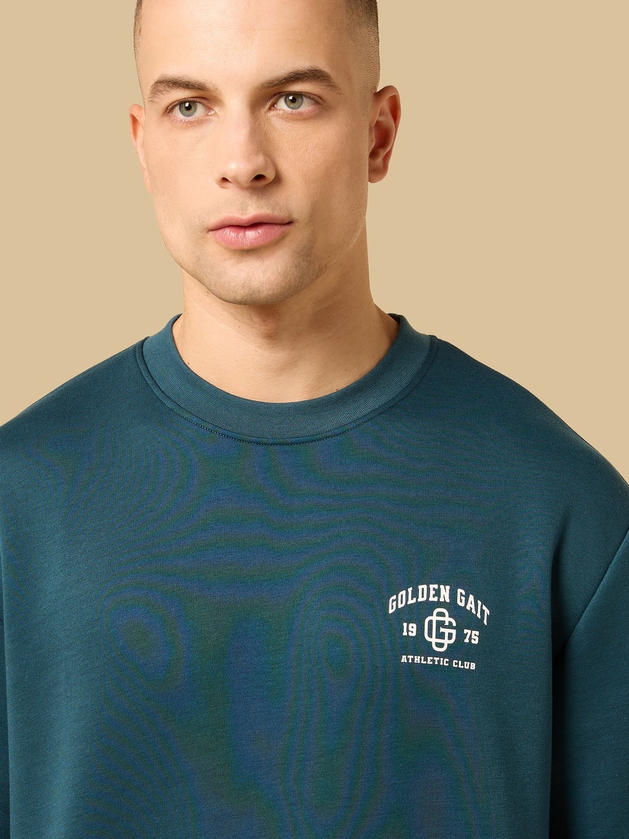 Typographic Print T-Shirt