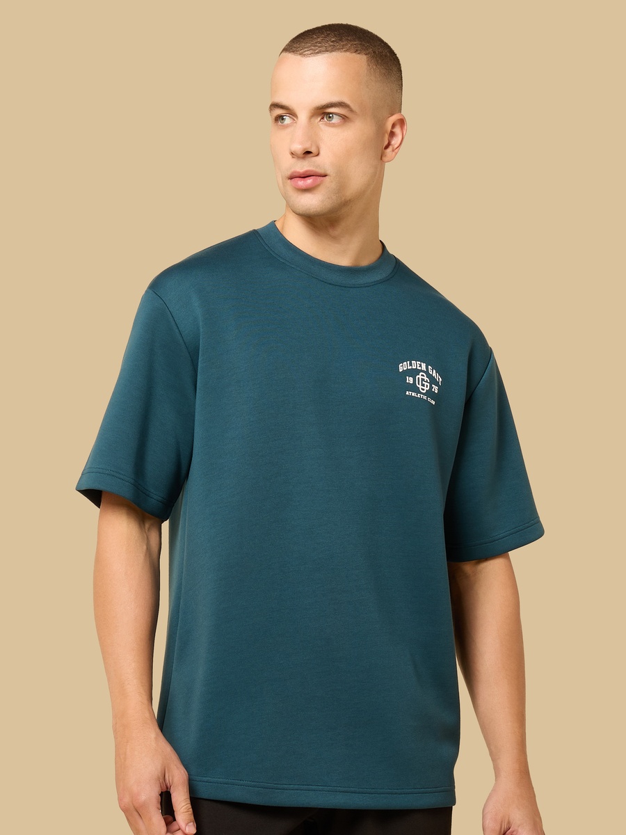 Typographic Print T-Shirt