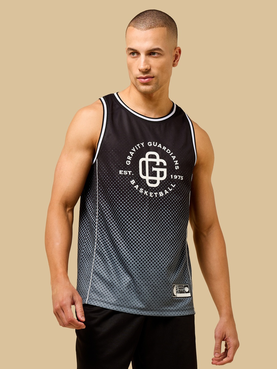 Graphic Print Sleeveless T-Shirt